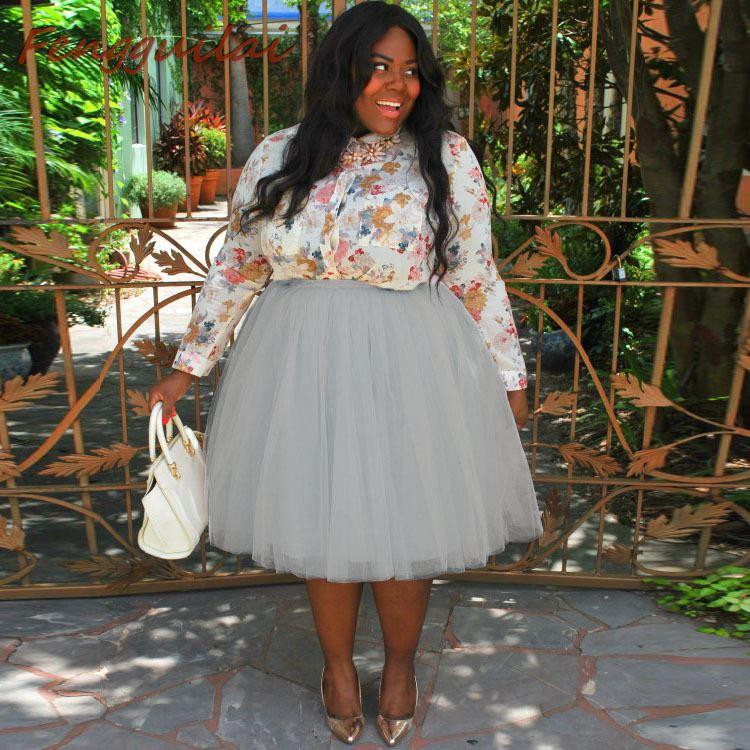 Tutu de vară plisat Plus Marime Mari Petrecere Stradă Casual Femei Rochie de bal Fusta Dans Alb Roz Verde Negru Gri Gras