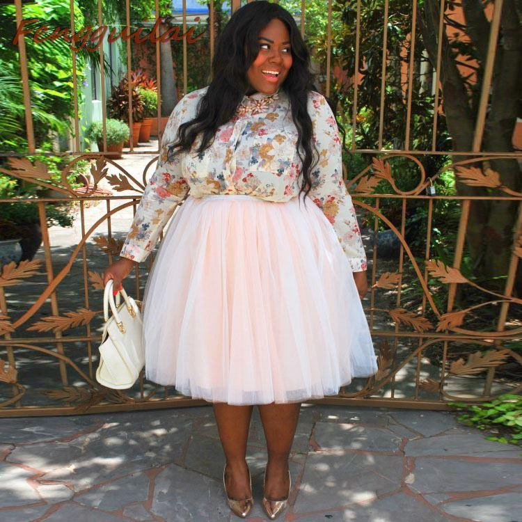 Tutu de vară plisat Plus Marime Mari Petrecere Stradă Casual Femei Rochie de bal Fusta Dans Alb Roz Verde Negru Gri Gras