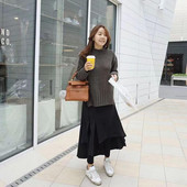 La modă Plus Size îngroșat respirabil femei toamnă iarnă căptușeală de pluș pantaloni creion fustă iarnă jambiere fustă versatilă