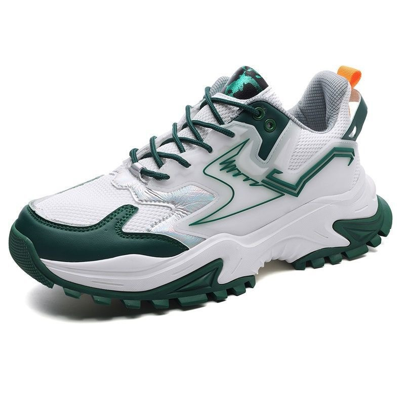 Nove jesenske muške vulkanizirane cipele Lagane tenisice za trčanje na otvorenom, modne, ležerne, mrežaste, prozračne, udobne, velika veličina 44