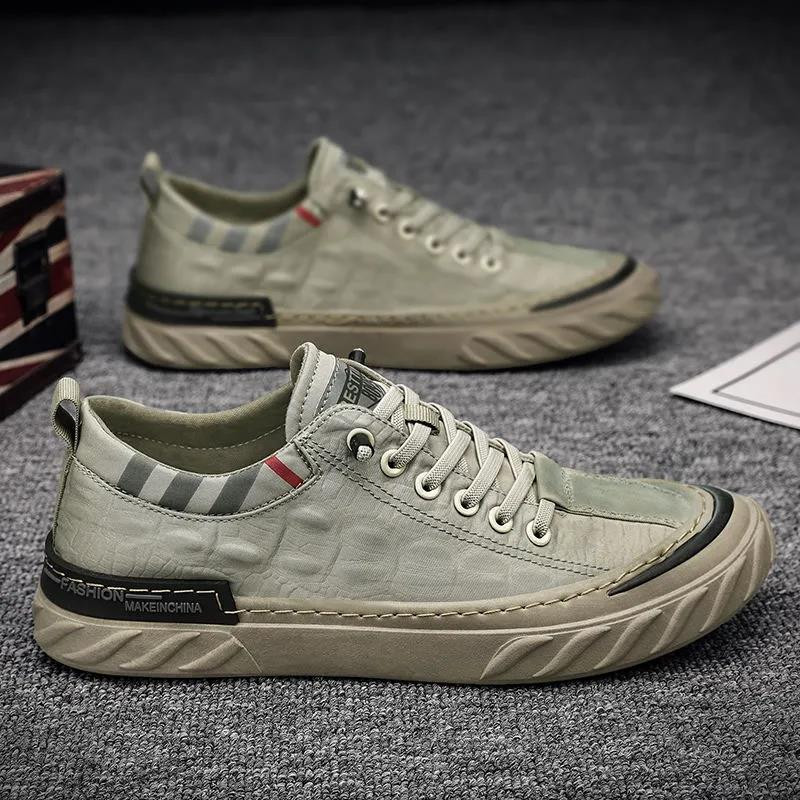 Ljetne prozračne ledeno svilene tkanine Ležerne sportske ravne cipele Mokasinke Platnene muške cipele Udobne svestrane tenisice Stare platnene cipele