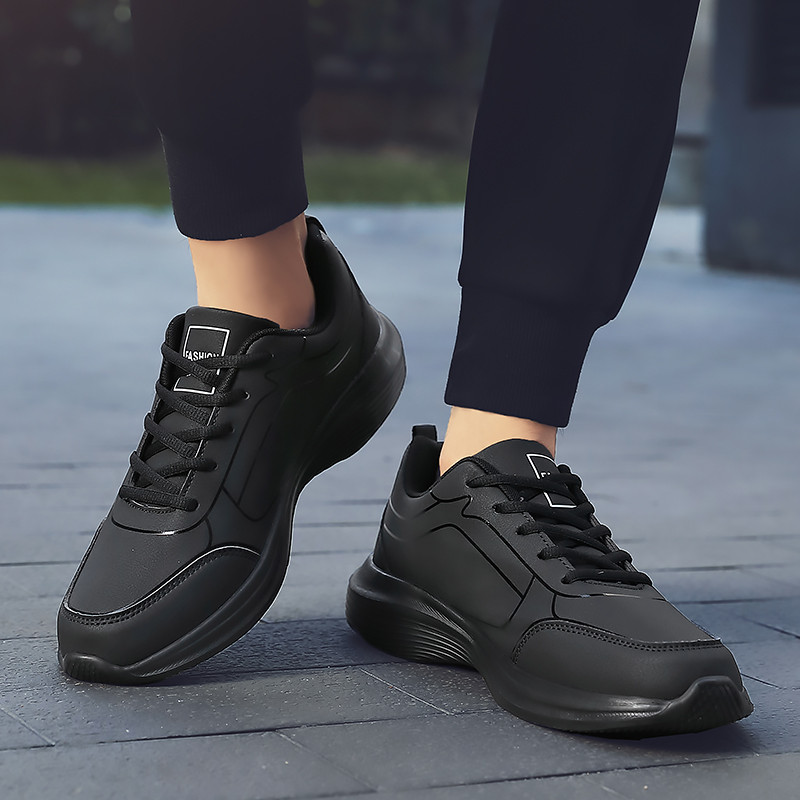 Pantofi sport pentru bărbați, sezoane de primăvară și toamnă, ușoare, impermeabile, ocazional, pantofi mari de alergare în aer liber, pantofi pentru bărbați la tendințe