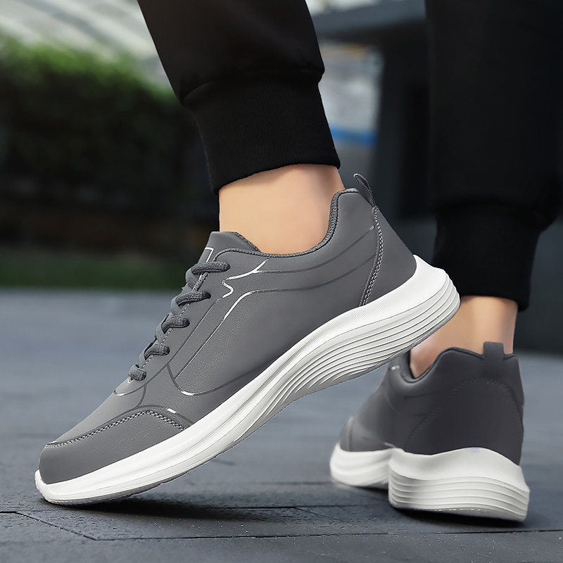 Pantofi sport pentru bărbați, sezoane de primăvară și toamnă, ușoare, impermeabile, ocazional, pantofi mari de alergare în aer liber, pantofi pentru bărbați la tendințe