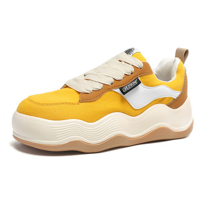 Modne muške cipele od crvenog platna za 2023., ulične tenisice s platformom, muške uniseks dizajnerske ležerne vulkanizirane cipele, muške tenis lona masculino