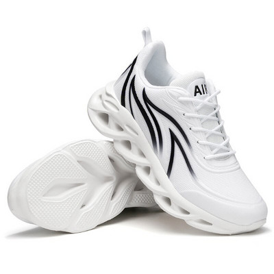Pantofi de alergare Bărbați Pantofi cu imprimeu cu flacără Pantofi sport atletic Jogging Pantofi de modă ușoare Pantofi de bărbați