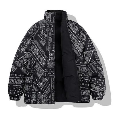 2022 Χειμερινό μπουφάν Ανδρικά αναστρέψιμα πάρκα χοντρό ζεστό παλτό Ανδρικά μπουφάν Streetwear Parka Γυναικεία παλτό μόδας Outwear Oversize 23