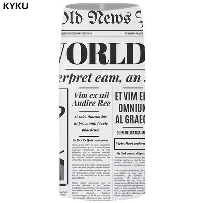 KYKU brändi graafilised seelikud naistele sinised plusssuurused vanad vabaaja Harajuku 3D prinditud pliiats Seksikad naiste seelikud Naiste naljakad