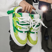 Muške tenisice Novi dizajn Žene Muškarci Cipele za kruh Širok potplat Parovi Unisex Debele tenisice Hip hop sportske cipele 41 42