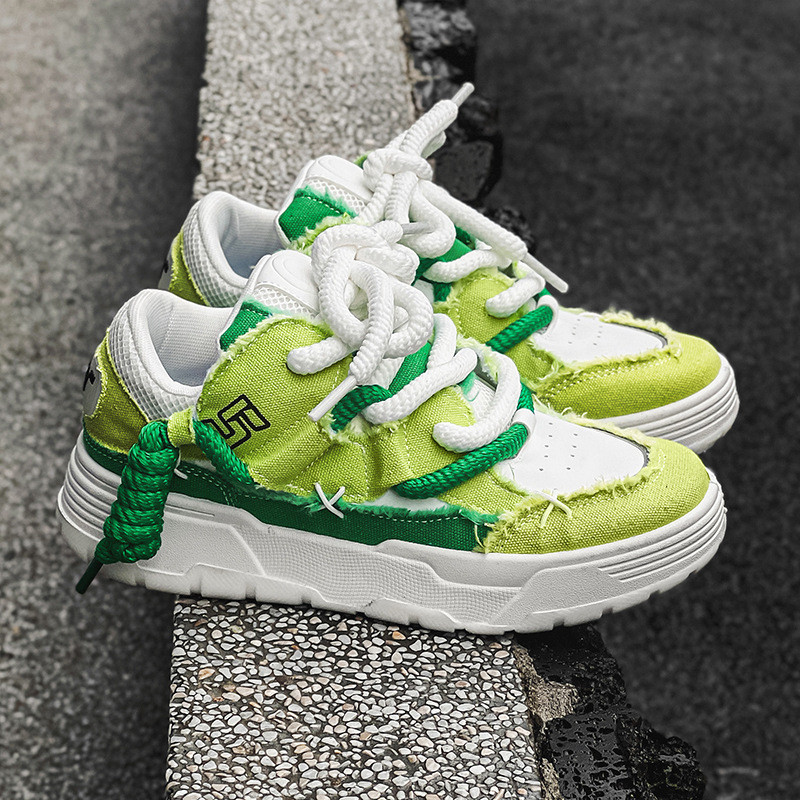 Muške tenisice Novi dizajn Žene Muškarci Cipele za kruh Širok potplat Parovi Unisex Debele tenisice Hip hop sportske cipele 41 42