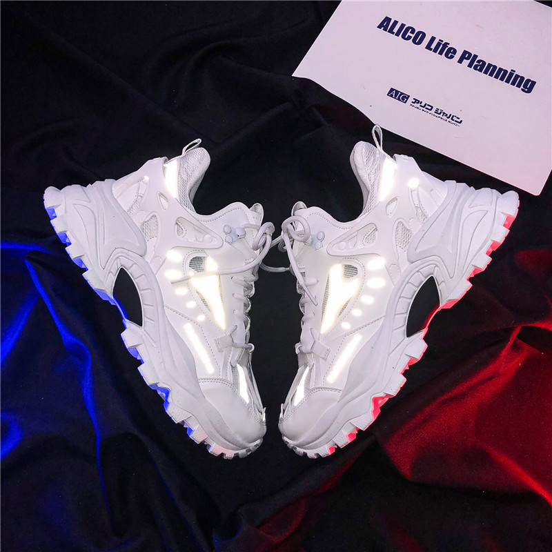 Design Bărbați Pantofi cu platformă Pantofi casual respirabili Creșterea înălțimii pentru bărbați Pantofi vulcanizați Încălțăminte pentru mers în aer liber