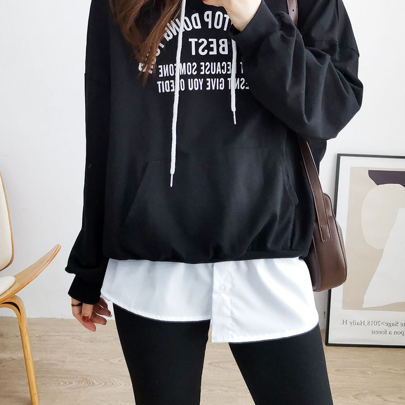 Košulja Lažni porub Odvojiva donja suknja Pamuk Plus veličina 5XL Nepravilna suknja Rep Bluza Rub Dodaci Karirane prugeMini suknja