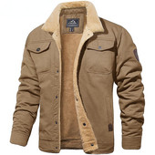 Jachetă Bomber pentru bărbați de iarnă Parka militară Casaco Masculino Mantouri cargo tactice Jachete haine pardesi Chaquetas Hombre