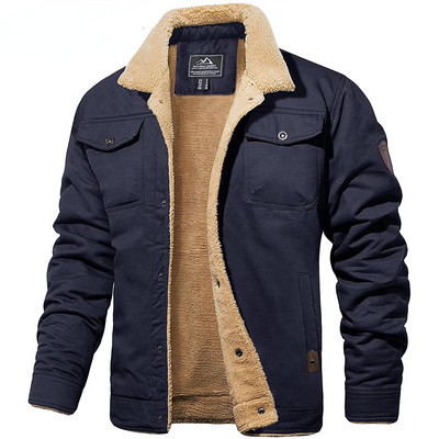 Jachetă Bomber pentru bărbați de iarnă Parka militară Casaco Masculino Mantouri cargo tactice Jachete haine pardesi Chaquetas Hombre