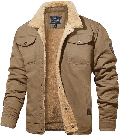Jachetă Bomber pentru bărbați de iarnă Parka militară Casaco Masculino Mantouri cargo tactice Jachete haine pardesi Chaquetas Hombre