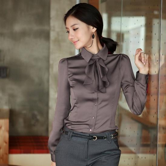 Bluză cu mânecă lungă, detașabilă, cu volane, cu mânecă lungă, subțire, cămașă de modă pentru femei, bluză OL, transport gratuit S-3XL