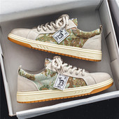 Muške ležerne vulkanizirane cipele Platnene cipele Moderne i svestrane muške cipele za dasku Novo u 2023. tenisice s platformom