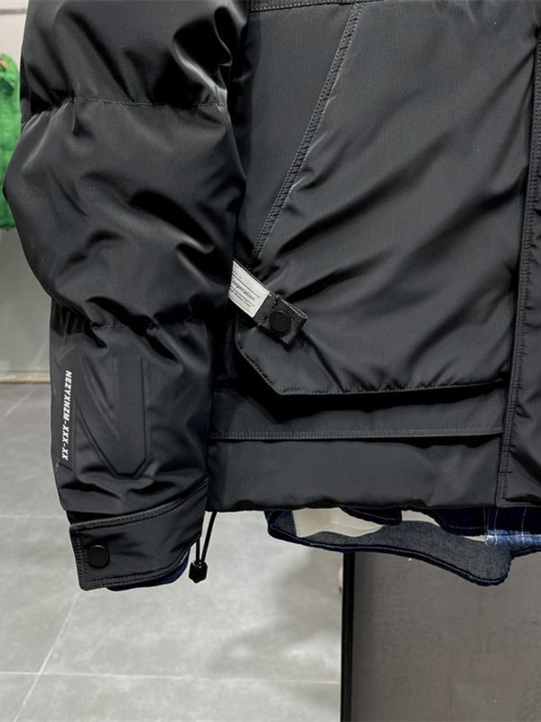 Jachetă de iarnă cu glugă pentru bărbați, ocazional, salopetă albă din puf de rață, îngroșată, pentru schi în aer liber.