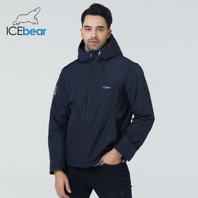 ICEbear 2022 paltoane scurte pentru bărbați jachetă elegantă de toamnă cu glugă îmbrăcăminte de înaltă calitate pentru bărbați MWC21661D