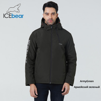 ICEbear 2022 paltoane scurte pentru bărbați jachetă elegantă de toamnă cu glugă îmbrăcăminte de înaltă calitate pentru bărbați MWC21661D