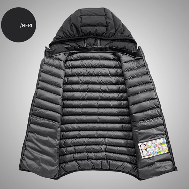 Ανδρικό χειμωνιάτικο μπουφάν Ζεστό αδιάβροχο 2023 Πανωφόρι με χοντρή κουκούλα Parkas Casual Slim Fit