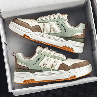 New Trend Ευέλικτο χοντρό πάτο Ανδρικά παπούτσια Casual Ανοιξιάτικα και Φθινοπωρινά αθλητικά παπούτσια καμβά Ευέλικτο κορδόνι Αθλητικό μέγεθος 39-44