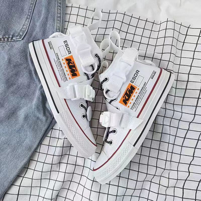 Pantofi de pânză în stil funcțional pentru bărbați, înalți, patchwork, de designer, respirabil, ocazional, încălțăminte pentru femei, cu platformă în aer liber