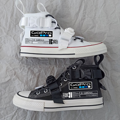 Pantofi de pânză în stil funcțional pentru bărbați, înalți, patchwork, de designer, respirabil, ocazional, încălțăminte pentru femei, cu platformă în aer liber