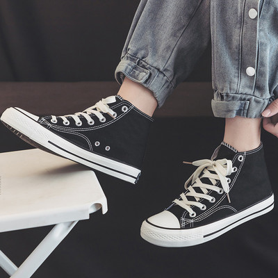 Unisex γυναικεία ψηλοτάπητα παπούτσια από καμβά Ανδρικά παπούτσια μόδας Ζευγάρι Αθλητικά παπούτσια με χαμηλές πλευρές Casual αντιολισθητικά φοιτητικά παπούτσια