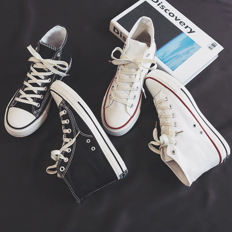 Unisex γυναικεία ψηλοτάπητα παπούτσια από καμβά Ανδρικά παπούτσια μόδας Ζευγάρι Αθλητικά παπούτσια με χαμηλές πλευρές Casual αντιολισθητικά φοιτητικά παπούτσια