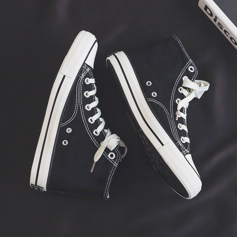 Unisex γυναικεία ψηλοτάπητα παπούτσια από καμβά Ανδρικά παπούτσια μόδας Ζευγάρι Αθλητικά παπούτσια με χαμηλές πλευρές Casual αντιολισθητικά φοιτητικά παπούτσια