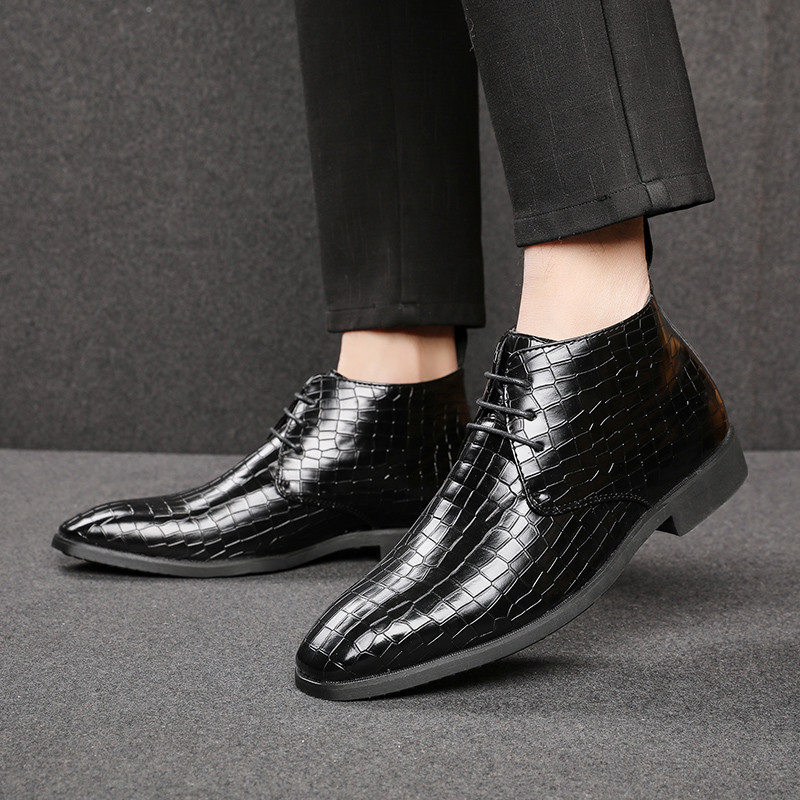 2023 Nove muške Chelsea čizme Dizajnerske marke Klasične talijanske svečane čizme Modne kožne ležerne poslovne gležnjače Velika veličina 48