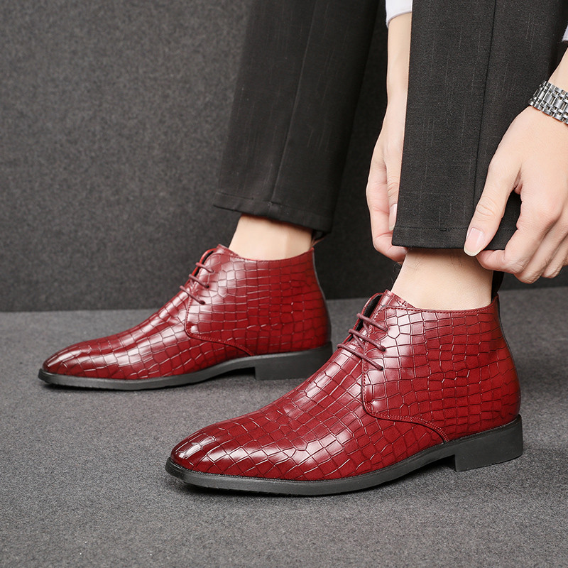 2023 Nove muške Chelsea čizme Dizajnerske marke Klasične talijanske svečane čizme Modne kožne ležerne poslovne gležnjače Velika veličina 48