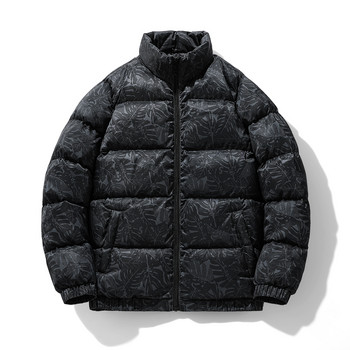 Ueteey 2023 Winter Warm Men Down Jacket Cotton Thicken Punk Parkas Oversize Fashion Αντιανεμικό Υπαίθριο ανδρικό πανωφόρι υψηλής ποιότητας