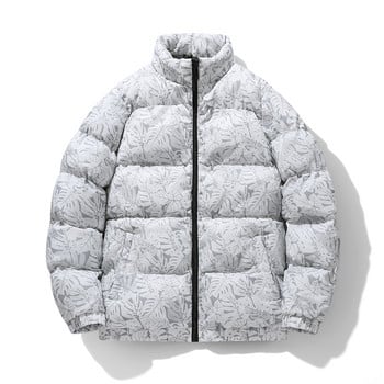 Ueteey 2023 Winter Warm Men Down Jacket Cotton Thicken Punk Parkas Oversize Fashion Αντιανεμικό Υπαίθριο ανδρικό πανωφόρι υψηλής ποιότητας