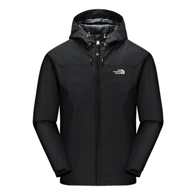 Jachetă de înaltă calitate pentru bărbați, de vară și de primăvară, cu glugă, cu fermoar, haină impermeabilă, rezistentă la vânt, sport în aer liber 2023. Cele mai noi îmbrăcăminte