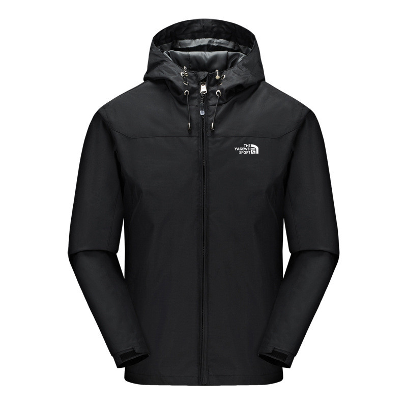 Jachetă de înaltă calitate pentru bărbați, de vară și de primăvară, cu glugă, cu fermoar, haină impermeabilă, rezistentă la vânt, sport în aer liber 2023. Cele mai noi îmbrăcăminte