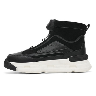 Rudenį ir žiemą patogūs aukšti vyriški laisvalaikio sportiniai batai 2023 m. Nauji madingi, universalūs vyriški batai, gražūs storapadžiai batai