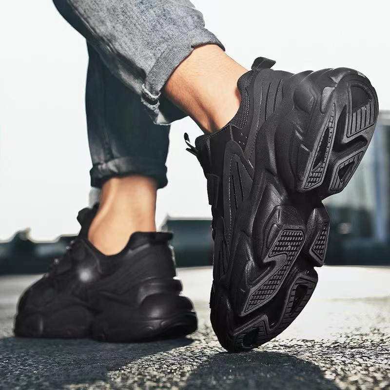 Φθινοπωρινά και χειμερινά με καυτές πωλήσεις Άνετα χαμηλά αθλητικά παπούτσια με χοντρή σόλα, αντιολισθητικά, αθλητικά ανδρικά παπούτσια Νέα ανδρικά παπούτσια