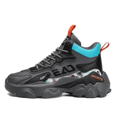 Toamnă și iarnă Pantofi comozi pentru tată, înalți, la modă nouă, versatilă, ocazională, la modă, pantofi sport, superbi, pentru tineri, pentru băieți