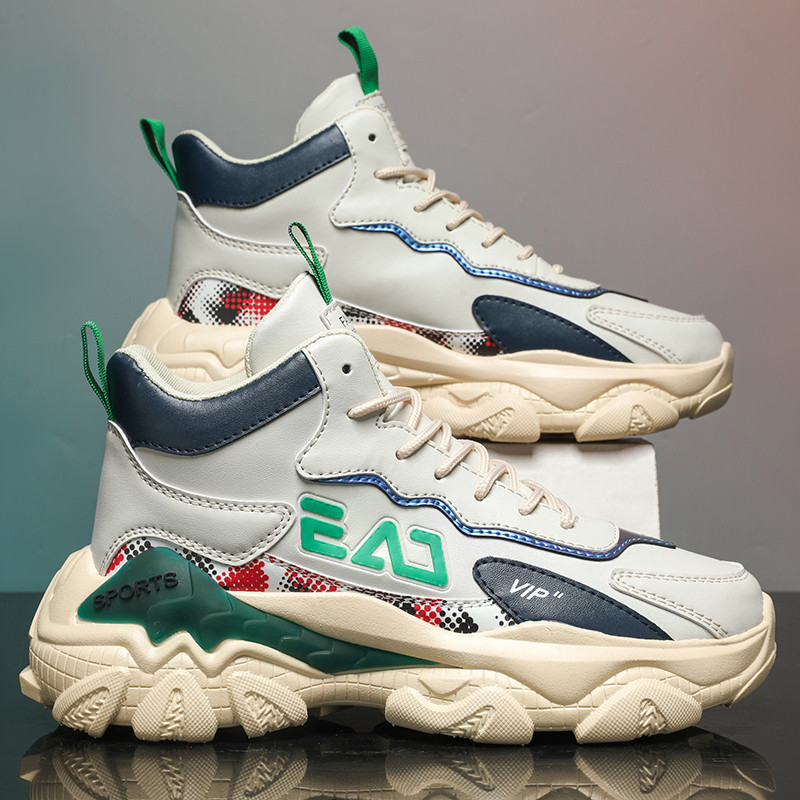 Toamnă și iarnă Pantofi comozi pentru tată, înalți, la modă nouă, versatilă, ocazională, la modă, pantofi sport, superbi, pentru tineri, pentru băieți