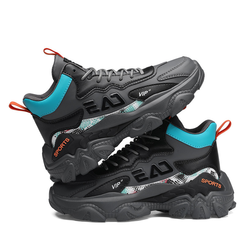 Toamnă și iarnă Pantofi comozi pentru tată, înalți, la modă nouă, versatilă, ocazională, la modă, pantofi sport, superbi, pentru tineri, pentru băieți