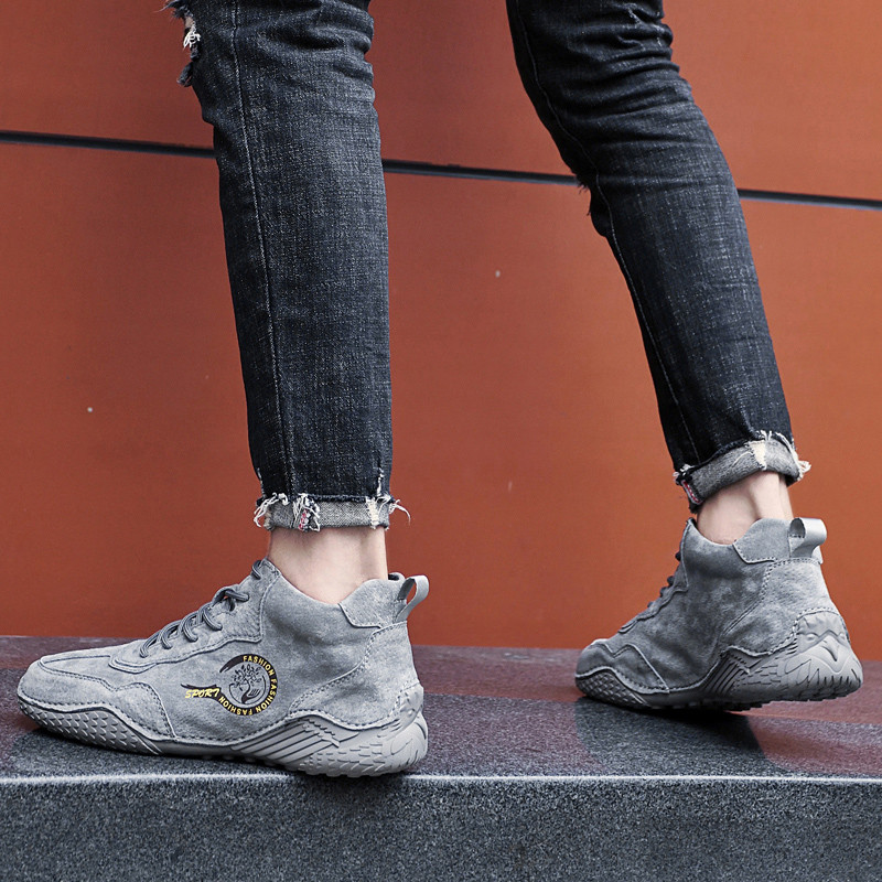 Pantofi pentru bărbați noi de toamnă și iarnă, versatili, la modă și comozi, pantofi sport casual, pantofi pentru bărbați, cu talpă din cauciuc anti-alunecare