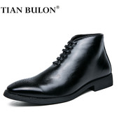 Cizme pentru bărbați în stil domnesc Cizme de designer din piele pentru bărbați Cizme chelsea de marcă de lux Cizme de afaceri formale pentru bărbați Bota Masculina