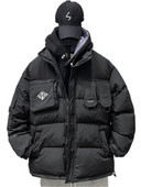 Ανδρικά συνονθύλευμα χειμωνιάτικα παρκά 2023 Βαμβακερά χοντρά μπουφάν Cargo Parkas Μόδα Ζεστά παλτό με φερμουάρ Μόδα Harajuku Εξωτερικά ενδύματα