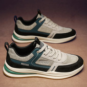 Toamnă și iarnă Pantofi sport pentru bărbați noi, cu șireturi, modă ocazională, pantofi retro pentru bărbați, confortabili, respirabili, pantofi ocazionali pentru bărbați