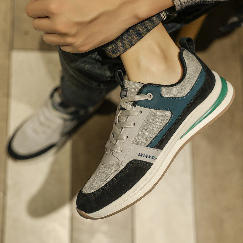 Toamnă și iarnă Pantofi sport pentru bărbați noi, cu șireturi, modă ocazională, pantofi retro pentru bărbați, confortabili, respirabili, pantofi ocazionali pentru bărbați