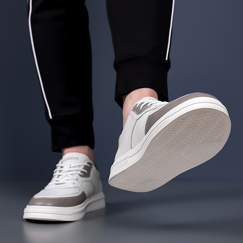 Pánske topánky vysokej kvality, jeseň, nový štýl, kožená móda, ležérna športová obuv, pánske ležérne topánky, luxusné tenisky