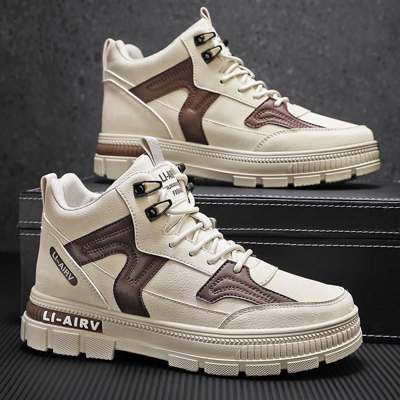 Rudens vyriški laisvalaikio batai 2023 m. Nauji patogūs ir dėvėjimuisi atsparūs sportiniai batai Trend serijos vidutinio dydžio vyriški laisvalaikio sportiniai batai