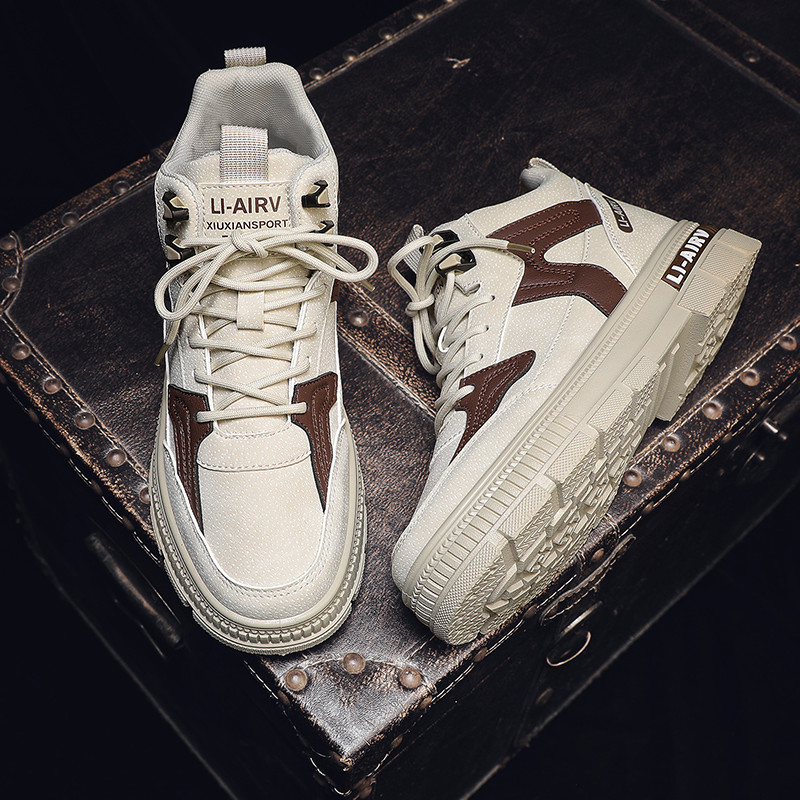 Rudens vyriški laisvalaikio batai 2023 m. Nauji patogūs ir dėvėjimuisi atsparūs sportiniai batai Trend serijos vidutinio dydžio vyriški laisvalaikio sportiniai batai