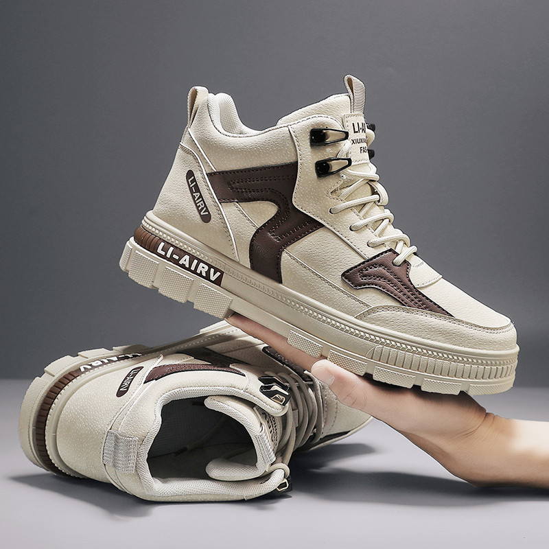Rudens vyriški laisvalaikio batai 2023 m. Nauji patogūs ir dėvėjimuisi atsparūs sportiniai batai Trend serijos vidutinio dydžio vyriški laisvalaikio sportiniai batai